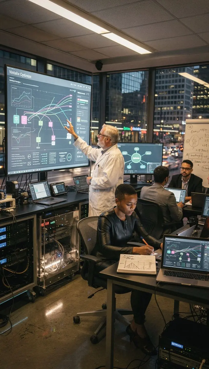 AI tehnoloģiju izmantošana, lai uzlabotu uzņēmuma efektivitāti un produktivitāti.